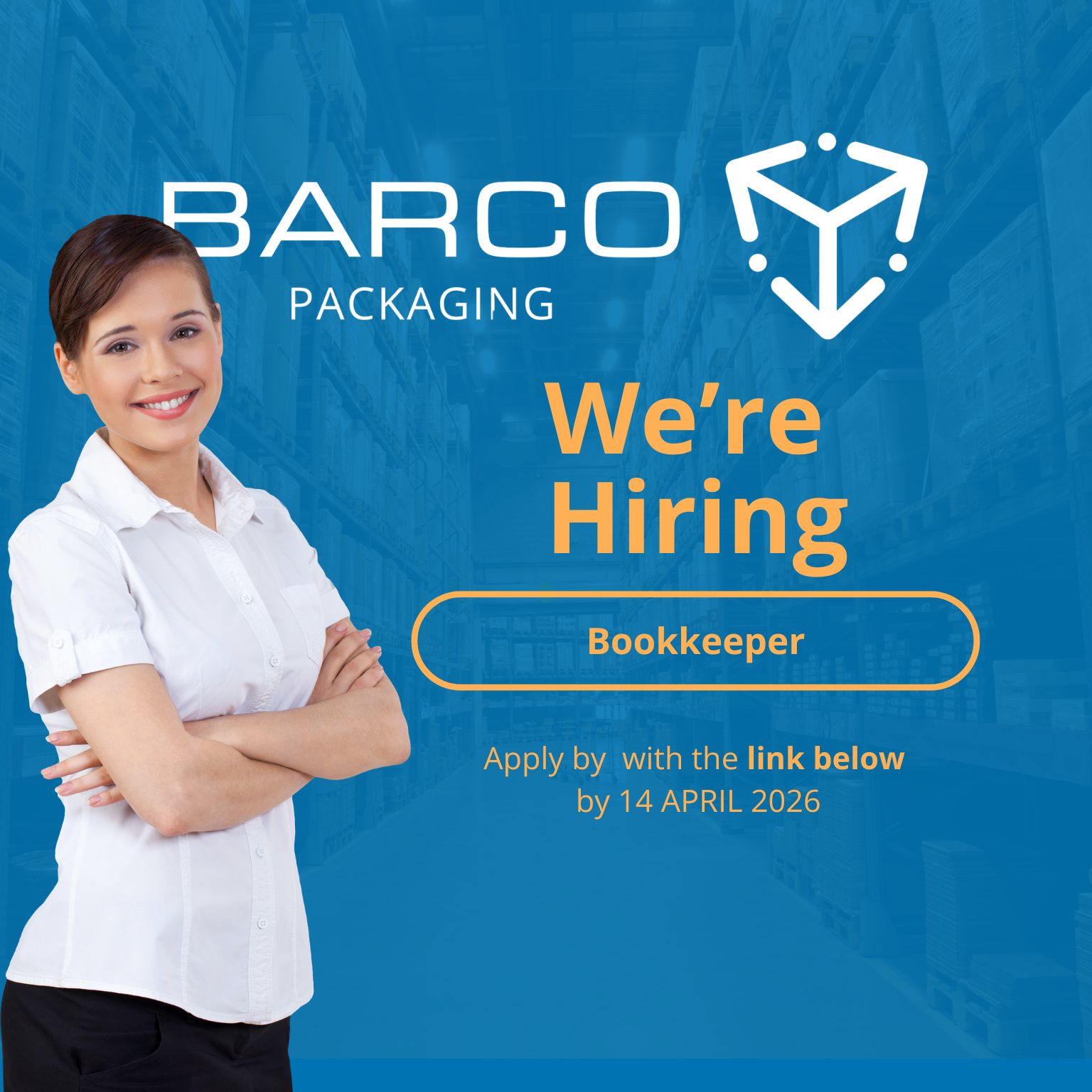 hiring advert for a bookkeeper