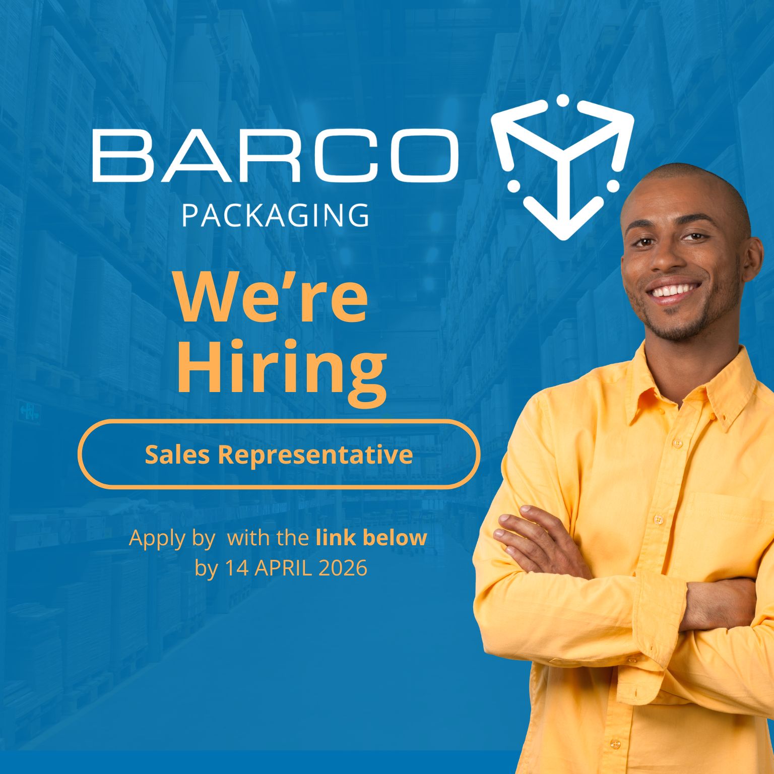 Barco Sales Representative 26 03